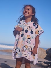 Minnie & Friends 100% Cotton Towelling Poncho (9mths-10yrs) - Image 1 of 1