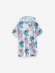 Blue Disney Stitch License Oversized Hooded Towelling Cover-Up - Image 6 of 7