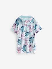 Blue Disney Stitch License Oversized Hooded Towelling Cover-Up - Image 7 of 7