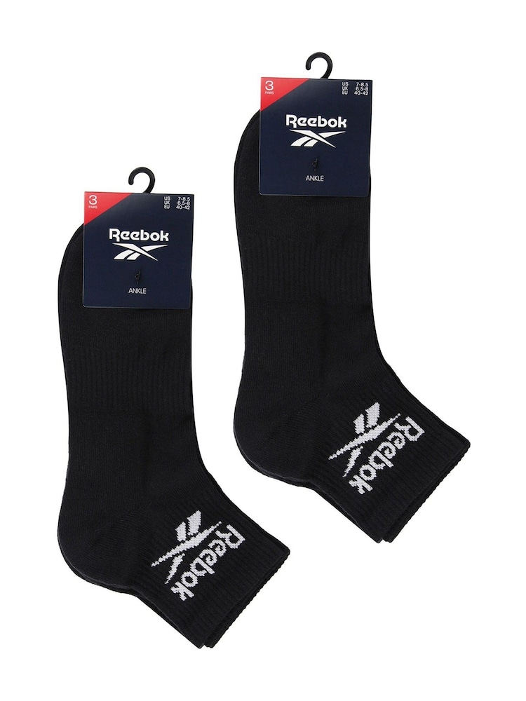 Classic Cushioned Sole Sports Ankle Socks with Arch Support - Image 2 of 4