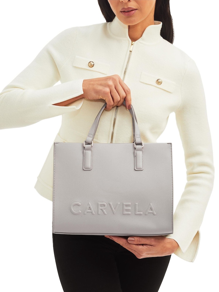 siva - Carvela Torba Frame Midi Totes - Slika 1 iz 5