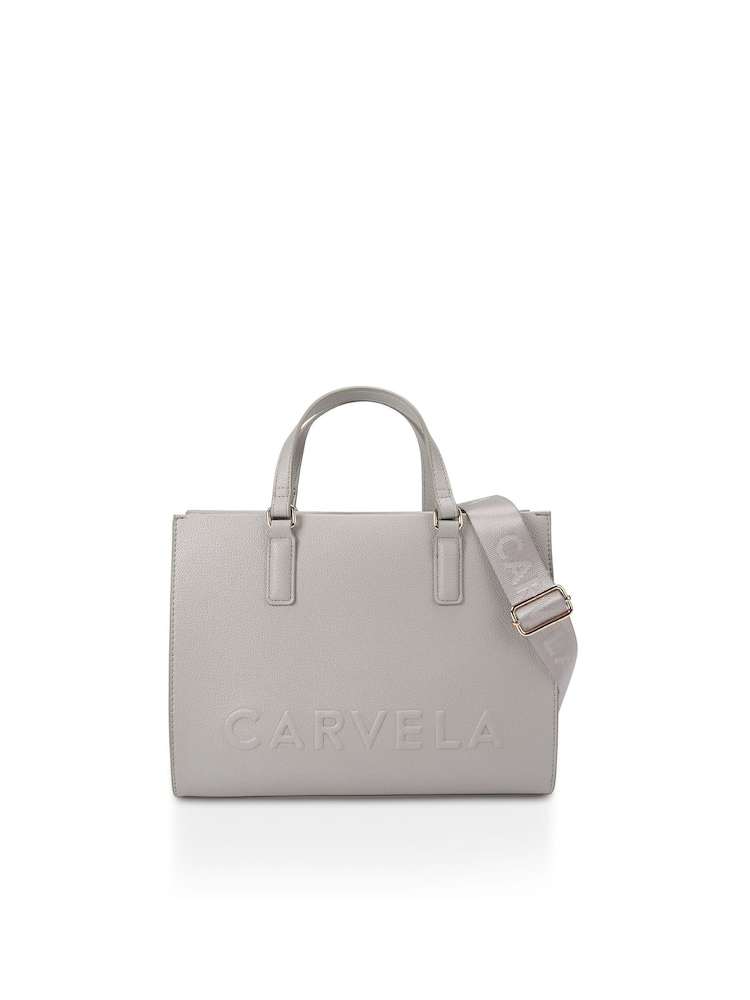 siva - Carvela Torba Frame Midi Totes - Slika 2 iz 5 siva - Carvela Torba Frame Midi Totes - Slika 2 iz 5