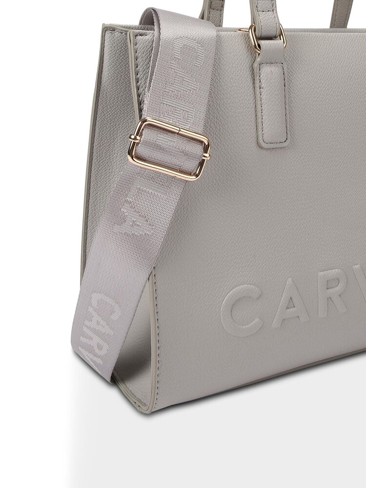 siva - Carvela Torba Frame Midi Totes - Slika 5 iz 5