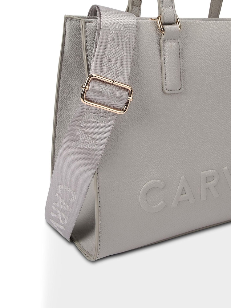 siva - Carvela Torba Frame Midi Totes - Slika 5 iz 5 siva - Carvela Torba Frame Midi Totes - Slika 5 iz 5