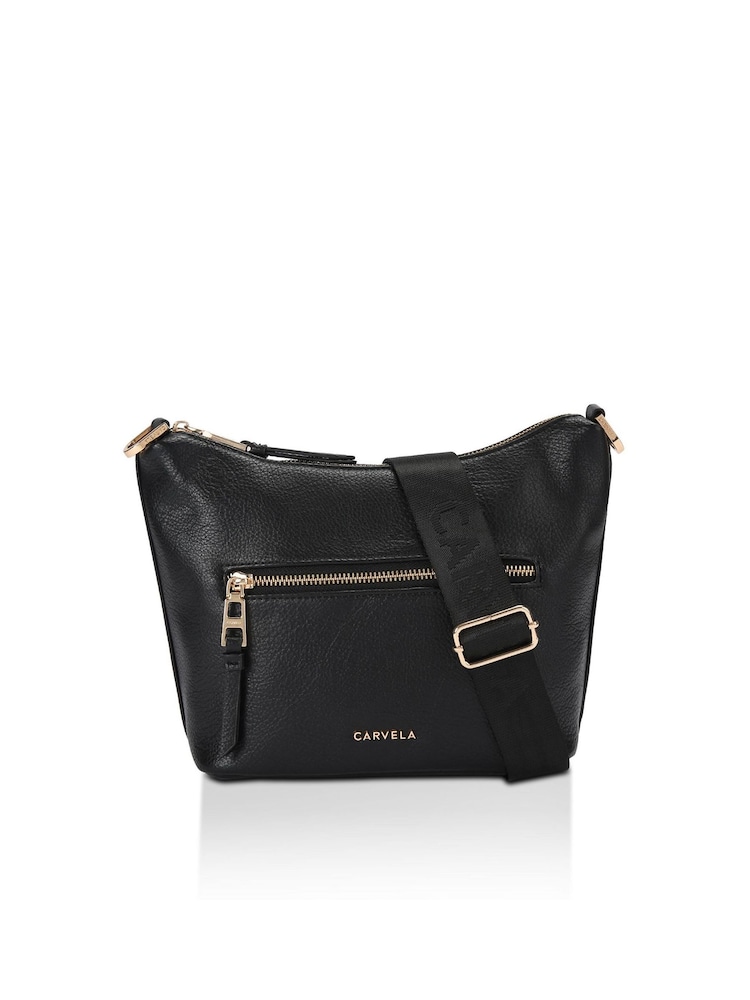 Carvela Black Maddy X Body Bag - Image 2 of 5
