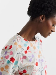 Simply Be Natural Cherry Shortie Set - Image 3 of 4
