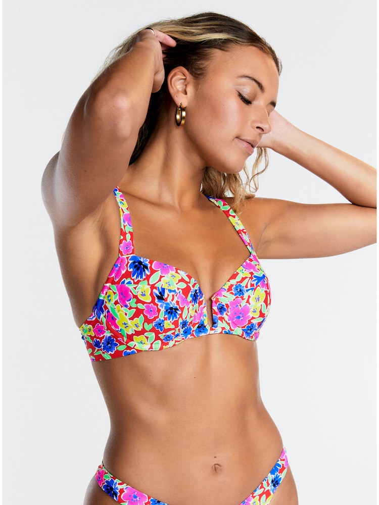 Boux Avenue Red Cuba Bikini Top - Image 1 of 3
