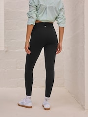 self. Black High Waist Leggings - Image 5 of 9
