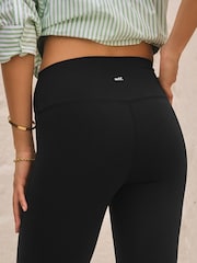 self. Black High Waist Leggings - Image 6 of 9