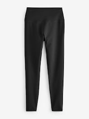 self. Black High Waist Leggings - Image 7 of 9