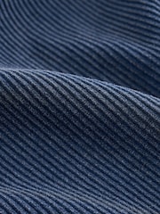 self. Blue Ribbed Seamfree Unitard Jumpsuit - Image 8 of 8