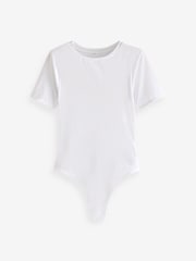 self. White Smoothing Comfort Short Sleeve Body - Image 5 of 6
