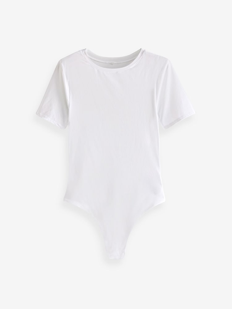 self. White Smoothing Comfort Short Sleeve Body - Image 5 of 6