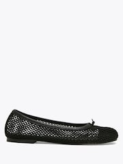 Steve Madden Black CALICO-MESH 253 BONE Slippers - Image 1 of 4