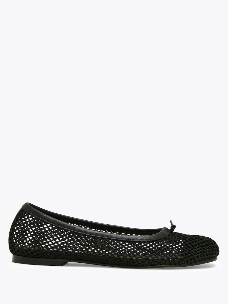Steve Madden Black CALICO-MESH 253 BONE Slippers - Image 1 of 4
