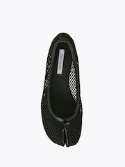 Steve Madden Black CALICO-MESH 253 BONE Slippers - Image 3 of 4