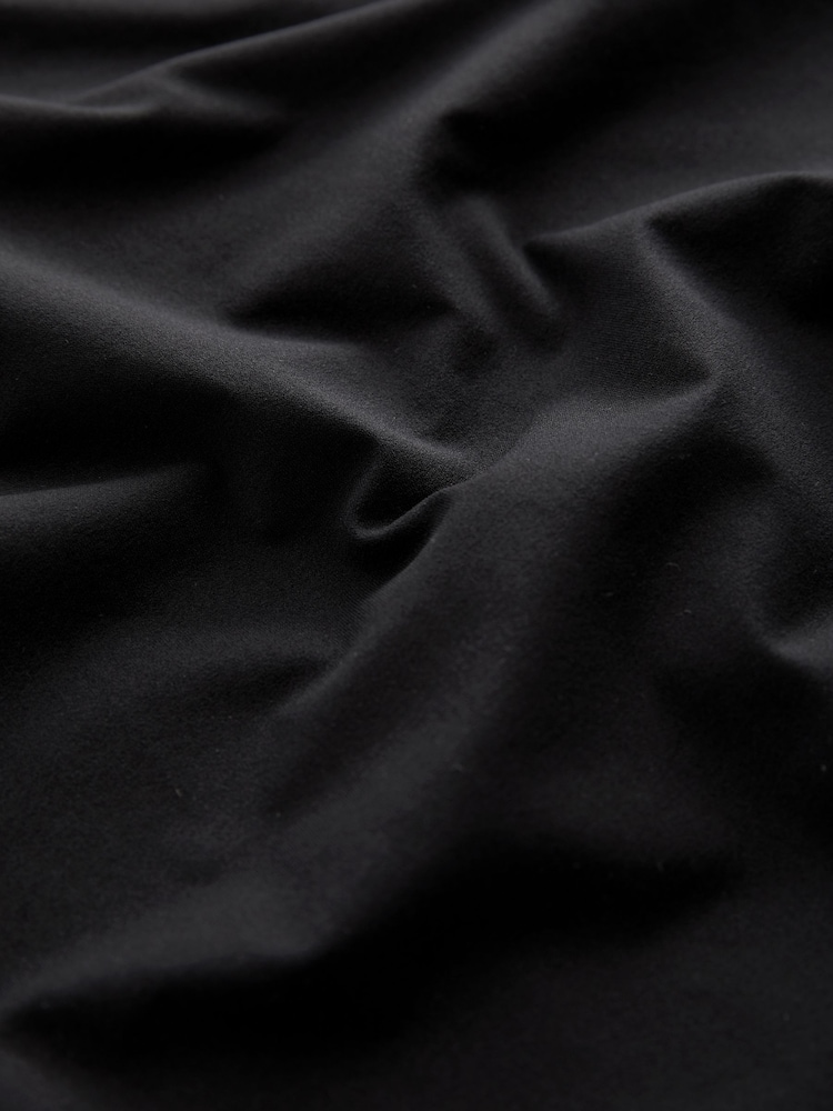 self. Black Smoothing Comfort Square Neck Long Sleeve Bodysuit - Image 7 of 7