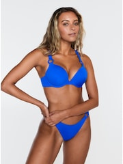 Top de bikini azul Barbados de Boux Avenue - Imagen 1 de 3