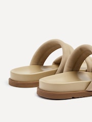 Linzi Nude Fion Flat Two Part Sliders - Image 5 of 5