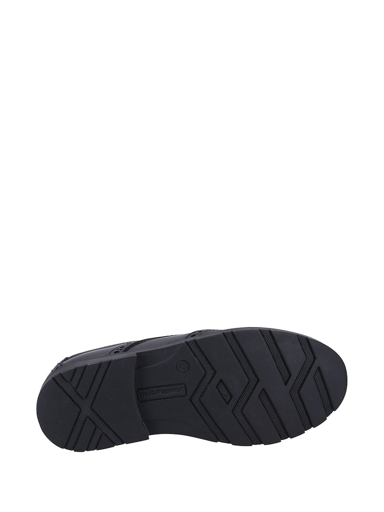 Hush Puppies Jacob Black Shoes - Image 4 of 4