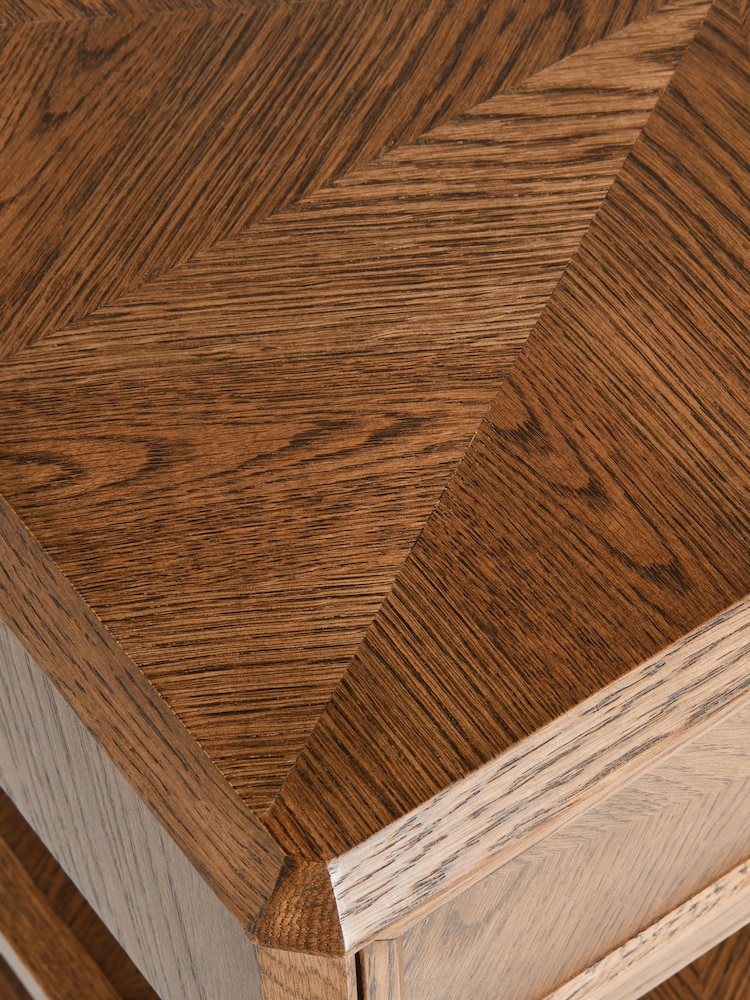 Nina Campbell Brown Tedworth 1 Drawer Bedside - Image 12 of 12