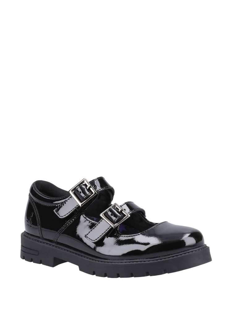 Hush Puppies Senior Ella Black Patent Shoes - Image 2 of 4 Hush Puppies Senior Ella Black Patent Shoes - Image 2 of 4