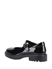 Черный лакированный - Hush Puppies Старшие Aurora обувь - Image 2 of 4
