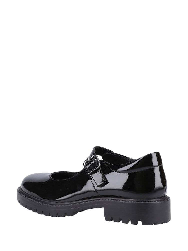 Черный лакированный - Hush Puppies Старшие Aurora обувь - Image 2 of 4
