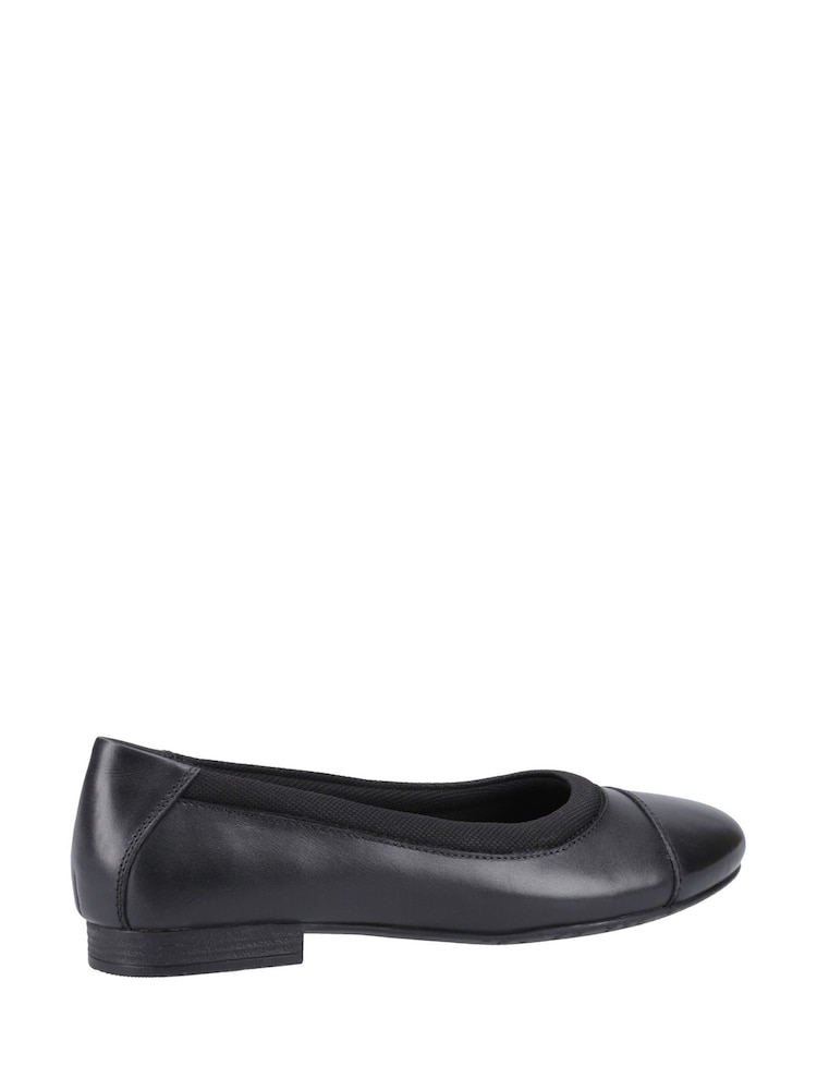 Hush Puppies Senior Emma Black Shoes - Image 2 of 4 Hush Puppies Senior Emma Black Shoes - Image 2 of 4
