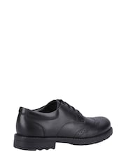 Hush Puppies Senior Brian Black Shoes - Image 2 of 4