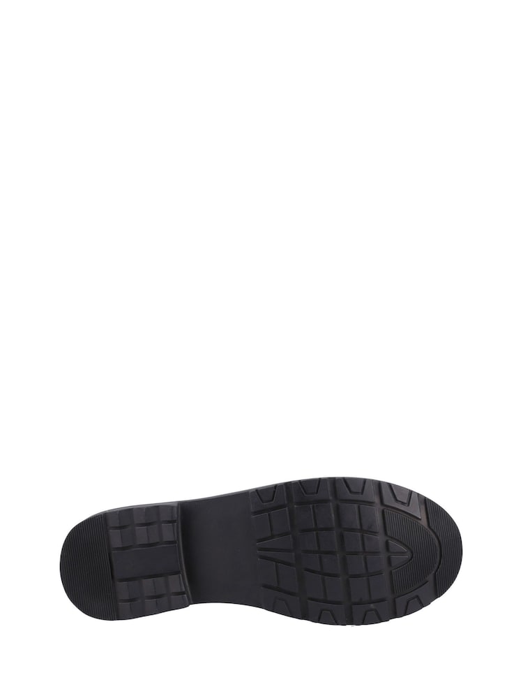 Hush Puppies Senior Brian Black Shoes - Image 3 of 4