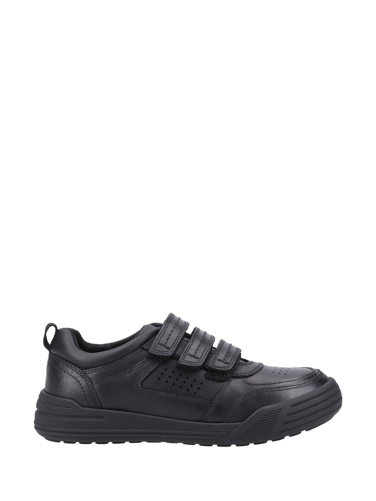 Hush Puppies Senior Scott Black Shoes - Image 1 of 4
