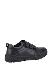 Hush Puppies Senior Scott Black Shoes - Image 3 of 4