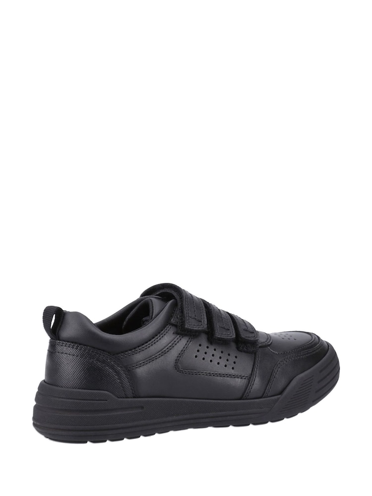 Hush Puppies Senior Scott Black Shoes - Image 3 of 4