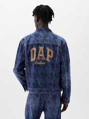 Gap Blue Dapper Dan Organic Cotton Icon Denim Jacket - Image 2 of 5