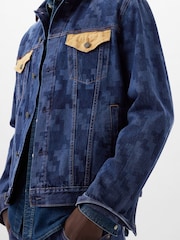 Gap Blue Dapper Dan Organic Cotton Icon Denim Jacket - Image 5 of 5