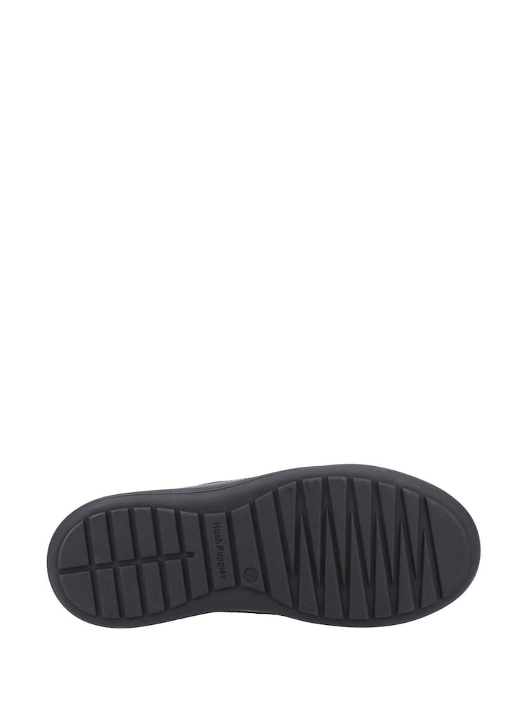 Hush Puppies Shane Senior Black Shoes - Image 4 of 4