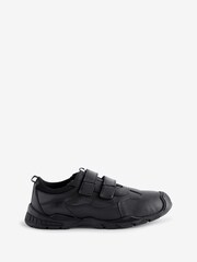 Hush Puppies Troy Senior Black Shoes - Image 1 of 1