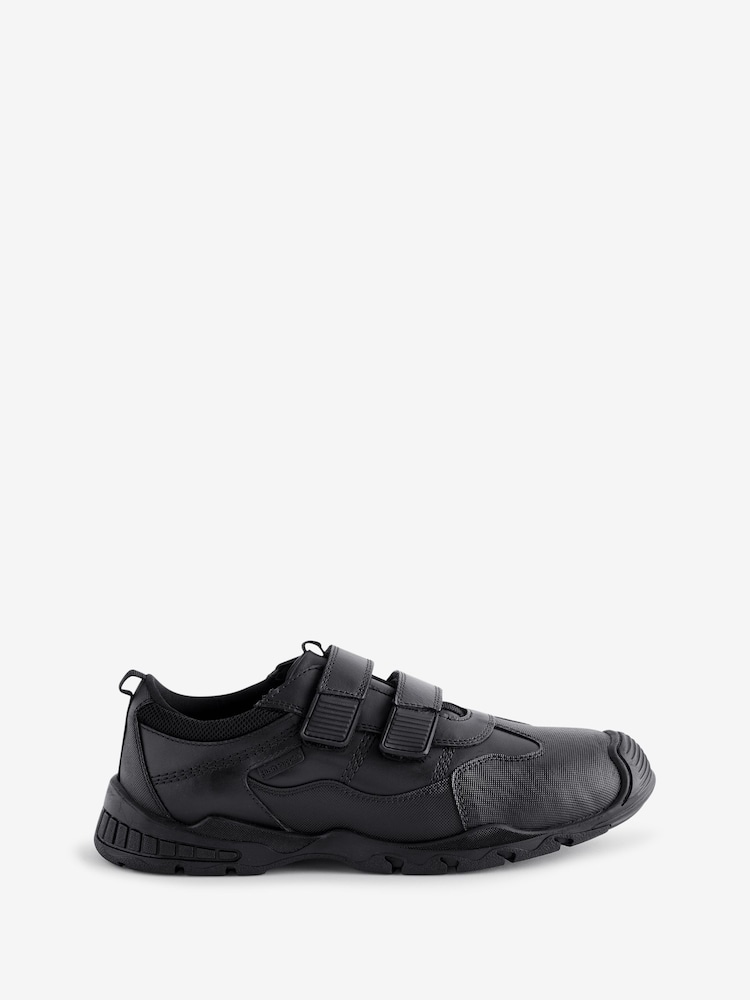 Hush Puppies Troy Senior Black Shoes - Image 1 of 1
