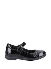 Hush Puppies Junior Bethany Patent Black Shoes - Image 1 of 4
