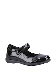 Hush Puppies Junior Bethany Patent Black Shoes - Image 2 of 4