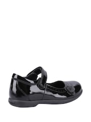 Hush Puppies Junior Bethany Patent Black Shoes - Image 3 of 4