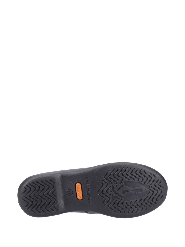 Hush Puppies Junior Bethany Patent Black Shoes - Image 4 of 4