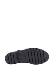 Hush Puppies Junior Ella Black Patent Shoes - Image 3 of 4