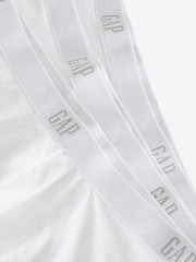 Gap White Cotton Logo 3 Pack Boxers - Image 4 of 4