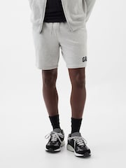 Gap Grey Pull On Logo Shorts - Image 1 of 2