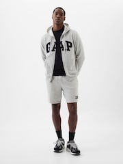 Gap Grey Pull On Logo Shorts - Image 2 of 2