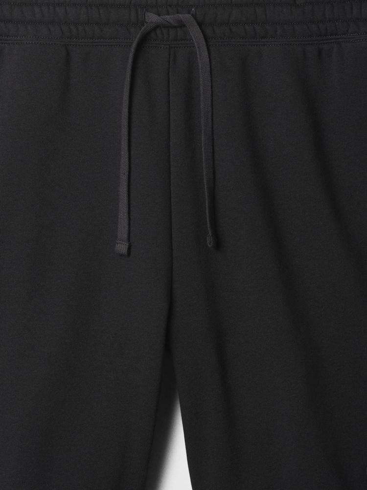 Gap Black Pull On Logo Jogger Shorts - Image 4 of 4