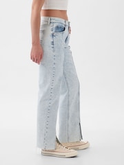 Gap Acid Wash Blue Mid Rise 90s Loose Jeans - Image 5 of 6