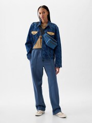 Gap Blue Adults Dapper Dan Denim Belt Bag - Image 3 of 3